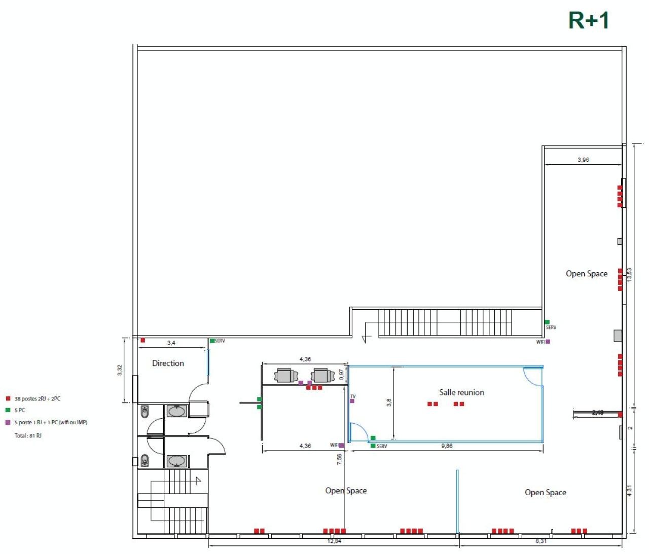 Bureau Toulouse 615m² Location bureau Toulouse Haute-Garonne OLBUR2428418 23